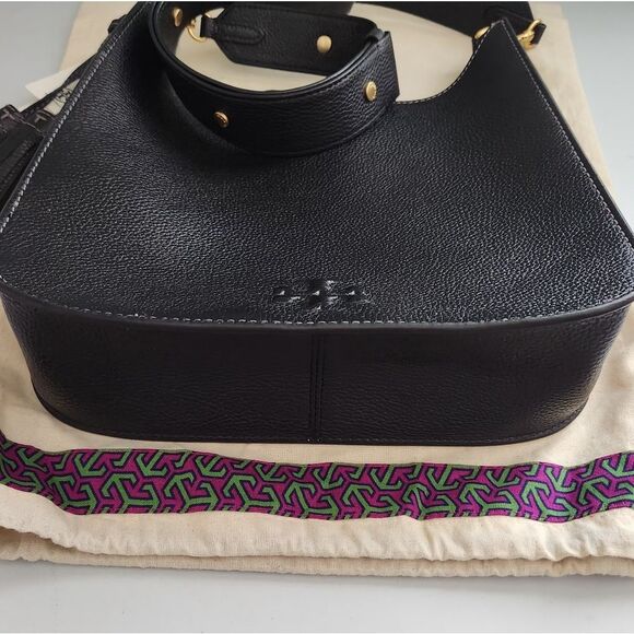 Tory Burch Large Thea Convertible Leather Shoulder Bag - Picture 5 of 7